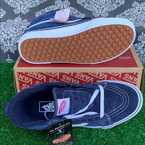 VANS SK8-Hi Mte Navy/True White WMNS - Picture 8 of 16